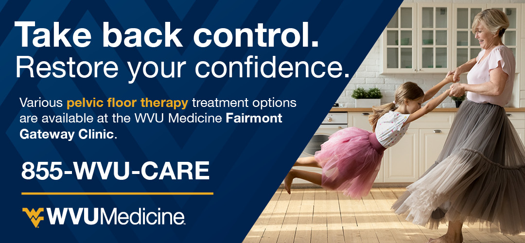 WVU May 2025 PelvicFloorPhysTherapy_Fairmont_1080x500